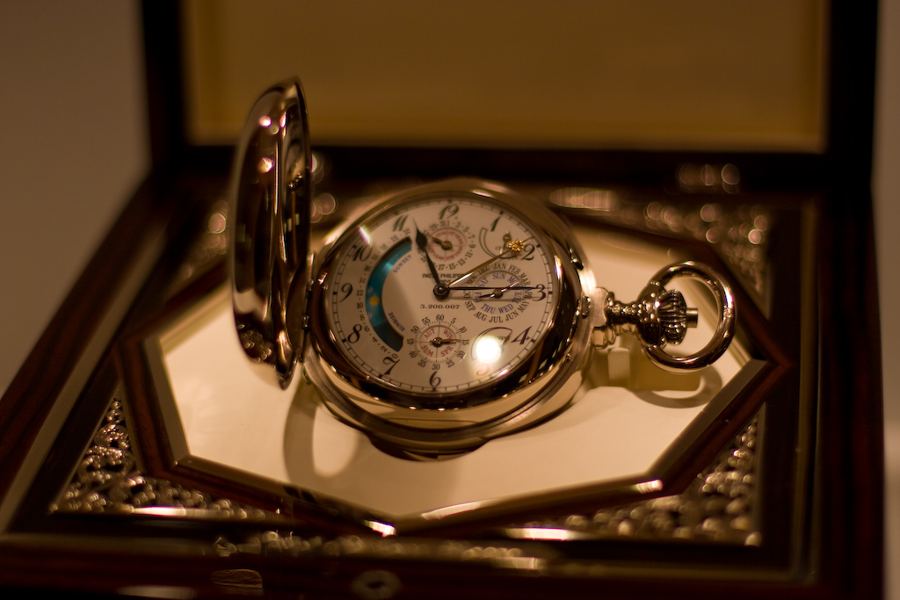 Tiffany's Patek Philippe Watch Collection, in New York, on the opening of their Patek Philippe watch store.