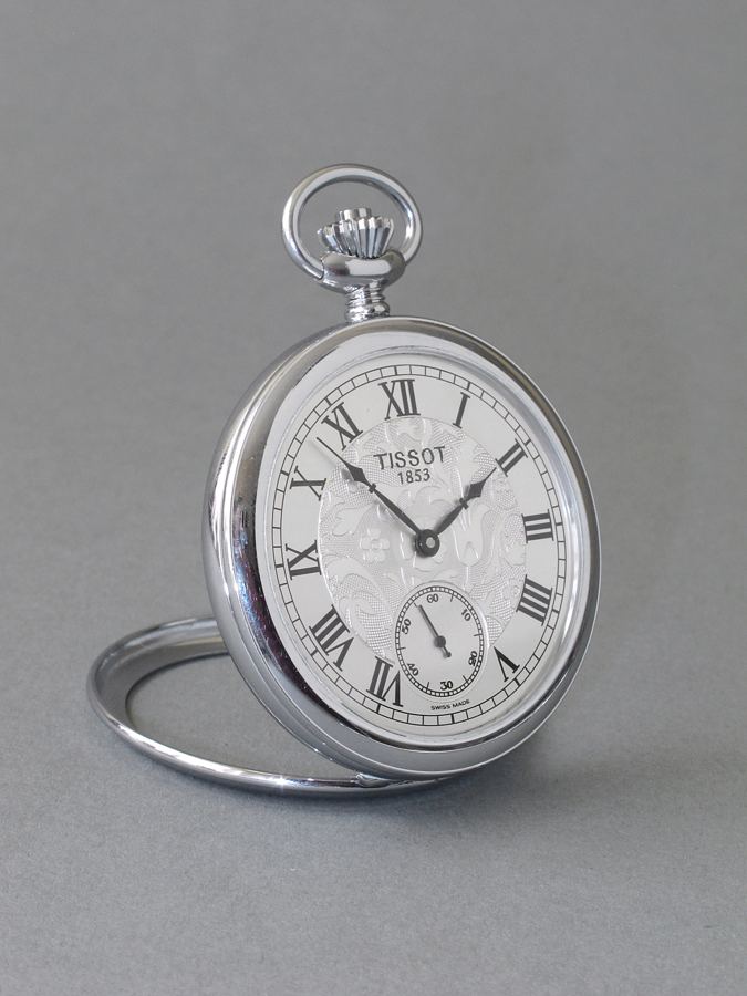 Die Bauart "Stand-Alone" ist im Tissot-Verkaufskatalog von 2003 angegeben. Die Krone besitzt einen Drücker, welcher beim Betätigen einen Ring aufklappen läßt. Dadurch kann die Taschenuhr aufgestellt werden.