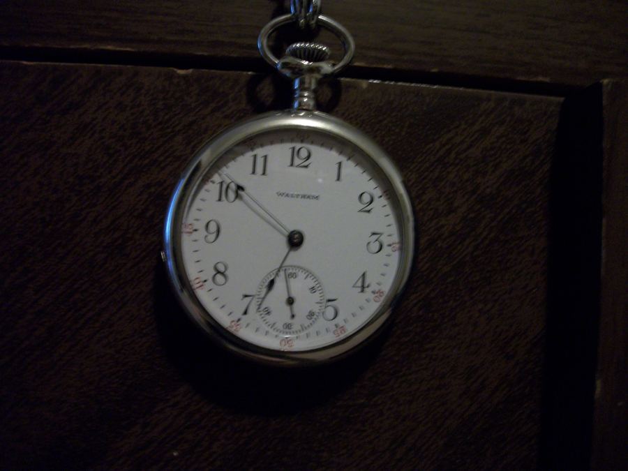 Waltham model 1899 pocket watch