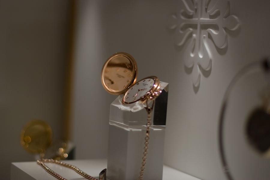 Tiffany's Patek Philippe Watch Collection, in New York, on the opening of their Patek Philippe watch store.