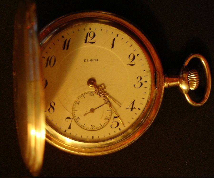 Elgin pocket watch (produced 1911)