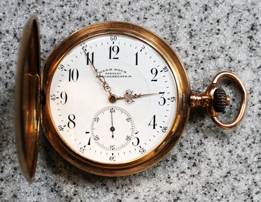 Longines-Taschenuhr von 1909