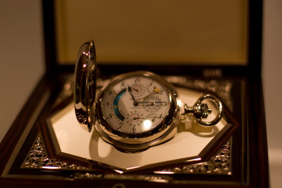 Tiffany's Patek Philippe Watch Collection, in New York, on the opening of their Patek Philippe watch store.